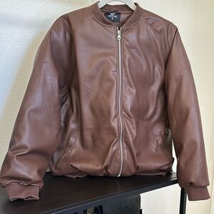Set active Bomber Jacket in brown